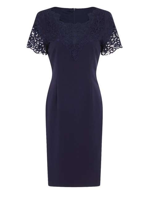 **Paper Dolls Navy Lace Bodycon Dress